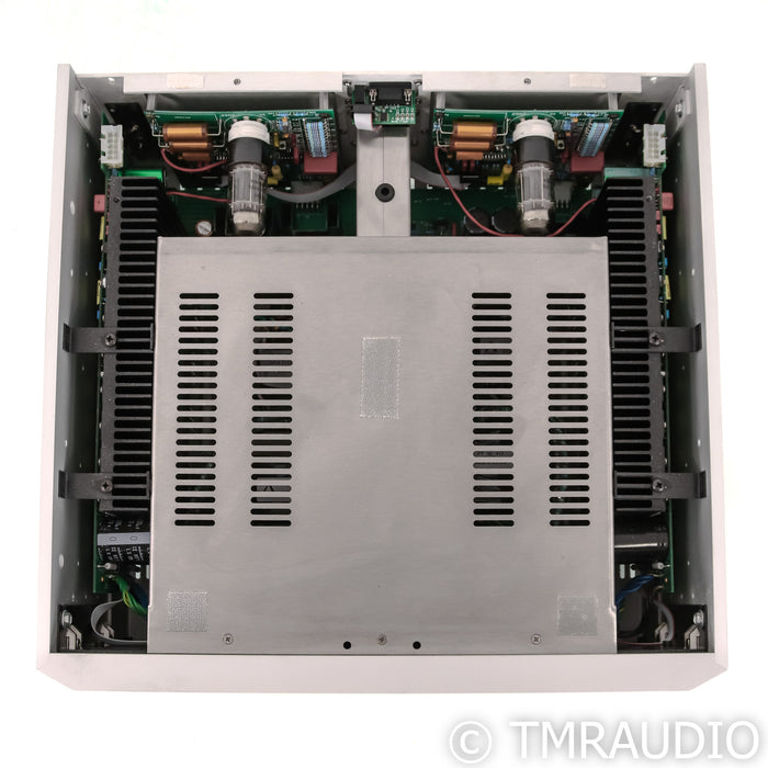Aesthetix Atlas Eclipse Stereo Tube Hybrid Power Amplifier; Silver