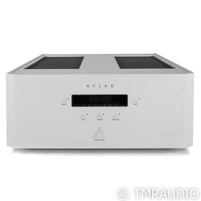 Aesthetix Atlas Eclipse Stereo Tube Hybrid Power Amplifier; Silver