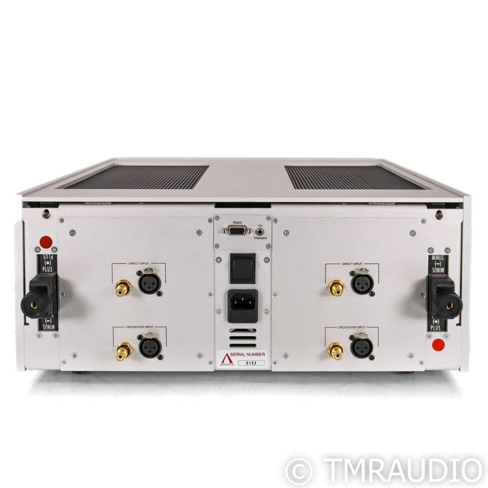 Aesthetix Atlas Eclipse Stereo Tube Hybrid Power Amplifier; Silver