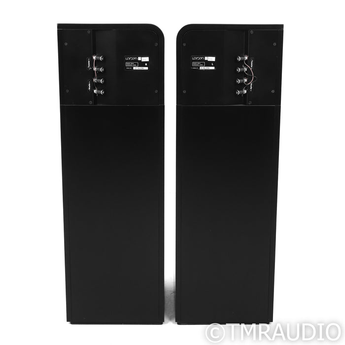 Larsen Model 9 Floorstanding Speakers; Black Pair