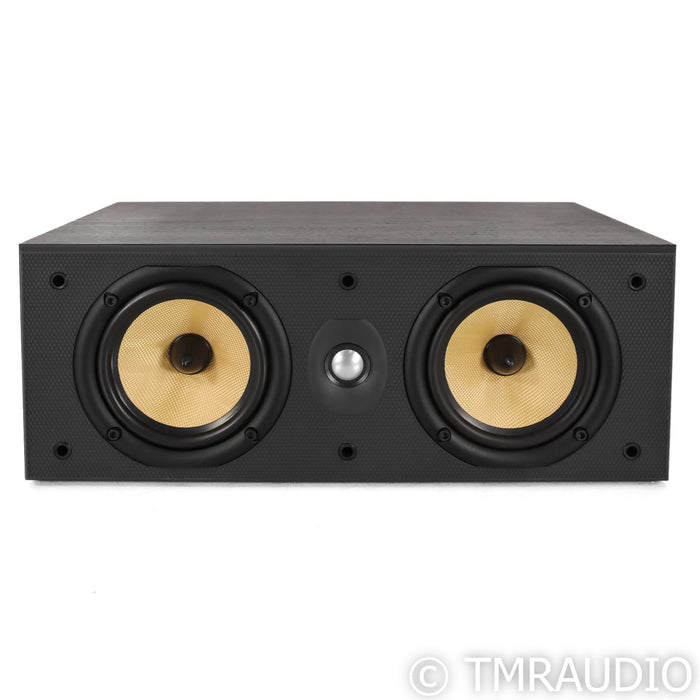 B&W LCR6 S2 Center Channel Speaker; Black Ash