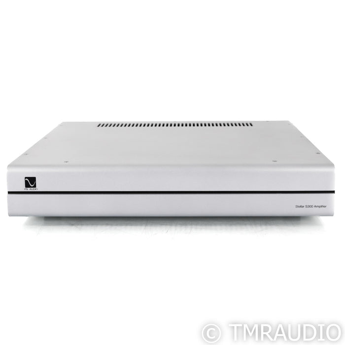 PS Audio Stellar S300 Stereo Power Amplifier; S-300; Silver (Used)