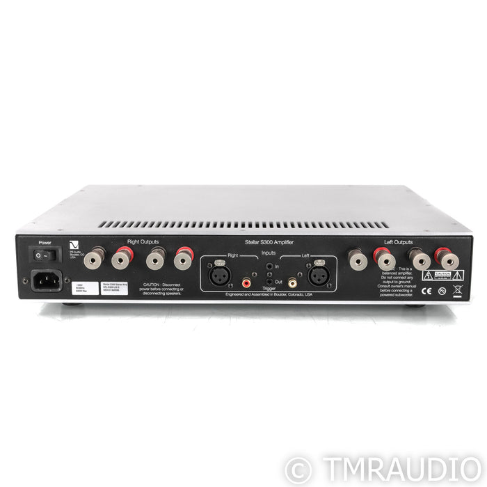 PS Audio Stellar S300 Stereo Power Amplifier; S-300; Silver (Used)