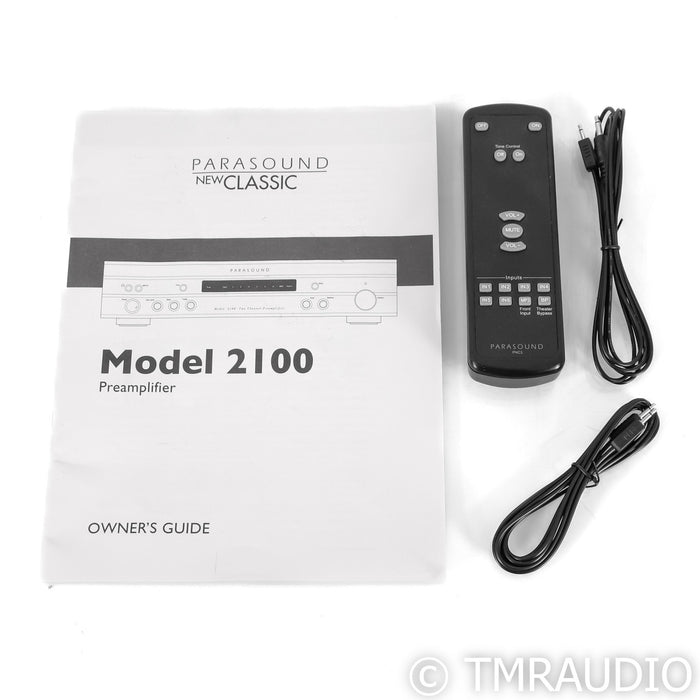 Parasound NewClassic Model 2100 2.1 Channel Preamplifier; MM / MC Phono