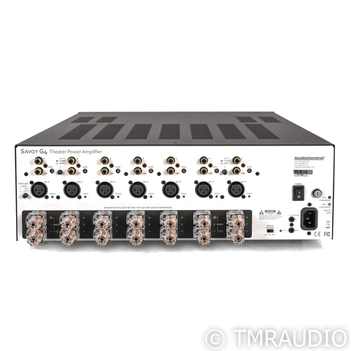 AudioControl Savoy G4 7 Channel Power Amplifier; Black