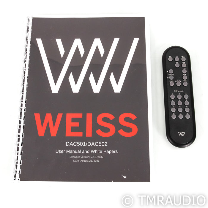 Weiss DAC501 D/A Converter; DAC-501; USB