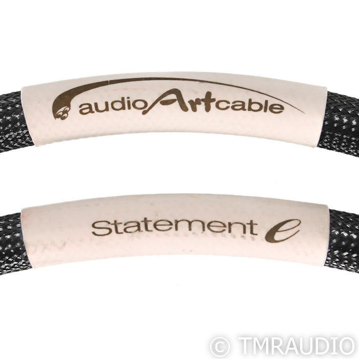 Audio Art Cable Statement e SC Cryo Speaker Cables; 3.5ft Pair; Gold Banana