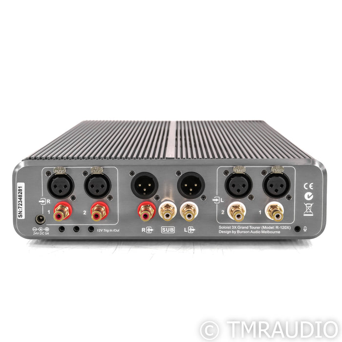 Burson Soloist 3X GT Headphone Amplifier; Grand Tourer Edition; Silver