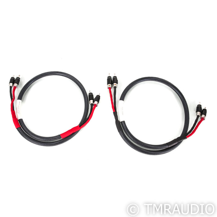 Audio Art Cable Statement e SC Cryo Speaker Cables; 4ft Pair; Rhodium Banana