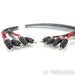 Audio Art Cable Statement e SC Cryo Speaker Cables; 4ft Pair; Rhodium Banana