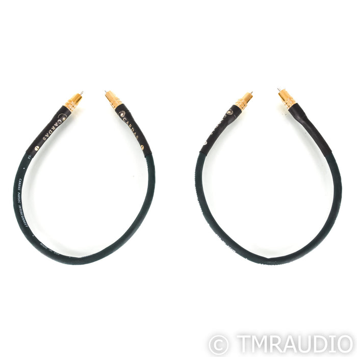 Cardas Parsec RCA Cables; 0.5m Pair Interconnects