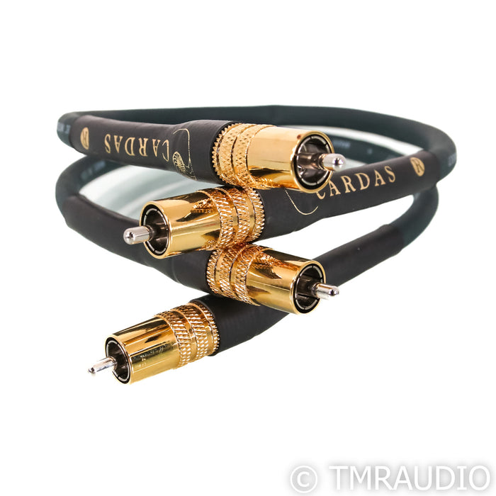 Cardas Parsec RCA Cables; 0.5m Pair Interconnects