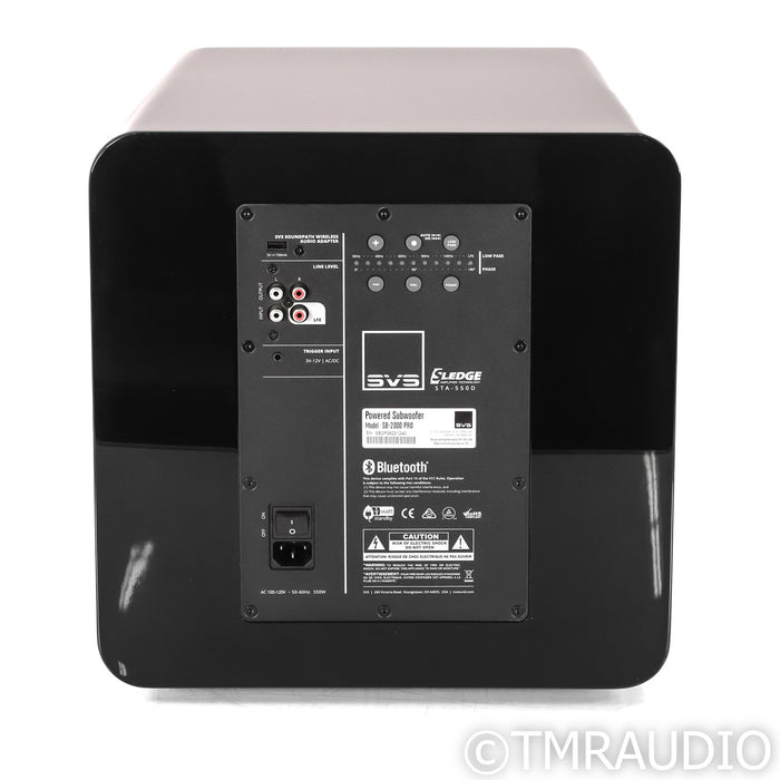SVS SB-2000 Pro 12" Powered Subwoofer; Gloss Black