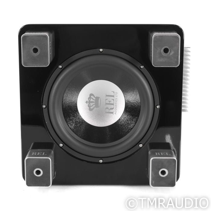 REL T/7x 8" Powered Subwoofer; Gloss Black