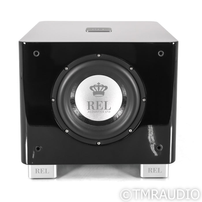 REL T/7x 8" Powered Subwoofer; Gloss Black