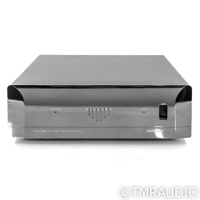 AudioQuest Niagara 5000 AC Power Line Conditioner; Noise Dissipation System; Chrome
