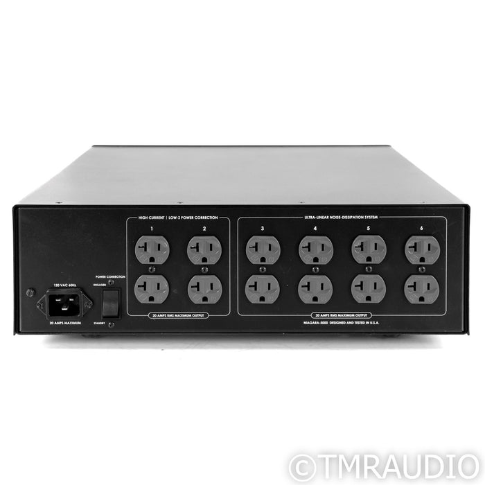 AudioQuest Niagara 5000 AC Power Line Conditioner; Noise Dissipation System; Chrome