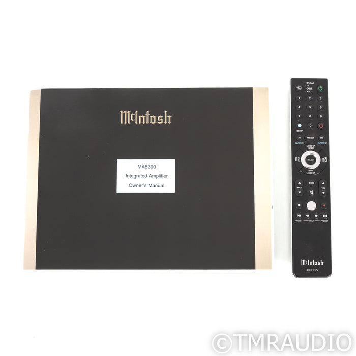 McIntosh MA5300 Stereo Integrated Amplifier; DAC; MM Phono