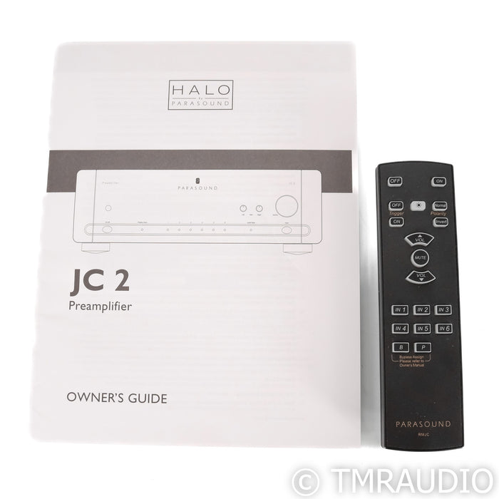 Parasound Halo JC2 BP Stereo Preamplifier; Silver