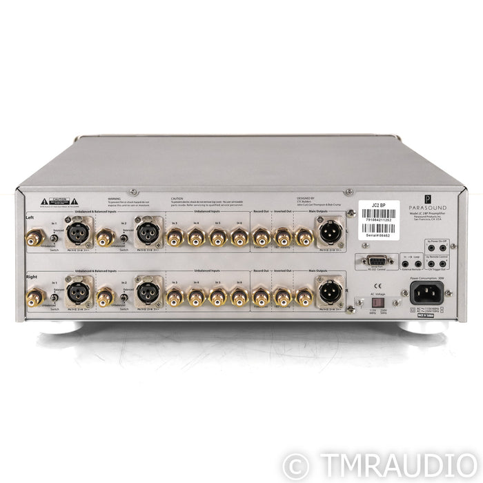 Parasound Halo JC2 BP Stereo Preamplifier; Silver