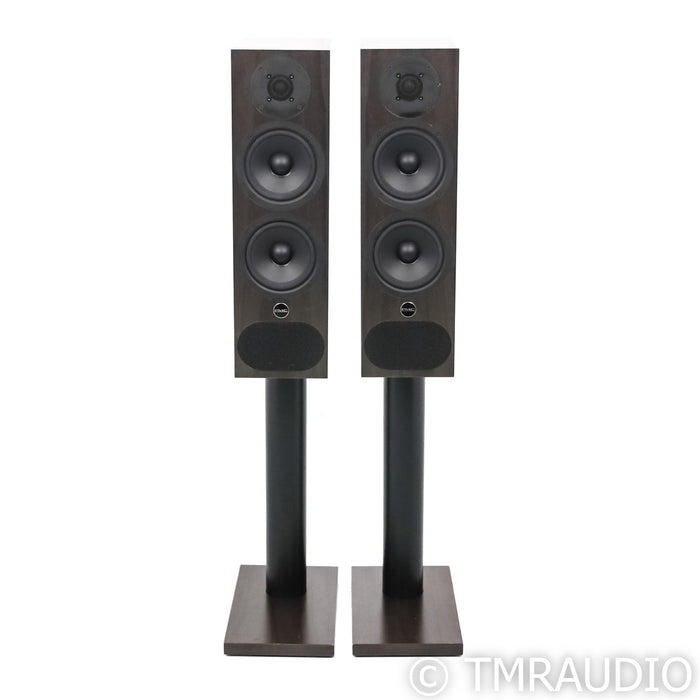 PMC Fact.3 Bookshelf Speakers; Graphite Poplar Pair w/ Stands
