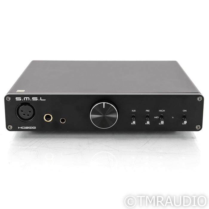 S.M.S.L HO200 Headphone Amplifier / Preamplifier; HO-200; Black