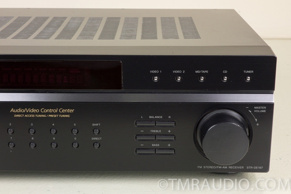 Sony STR-DE197 Stereo AM / FM Receiver