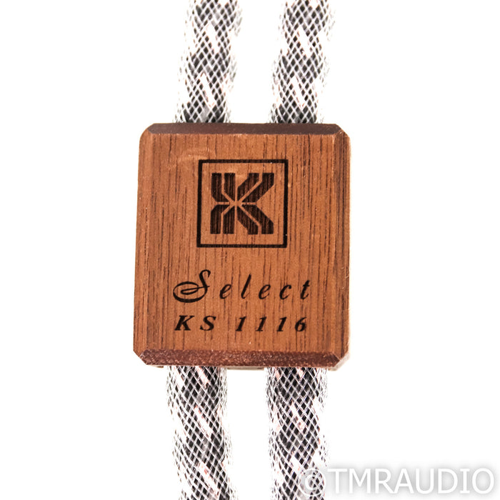 Kimber Kable Select KS1116 XLR Cables; 1m Pair Balanced Interconnects (Open Box)