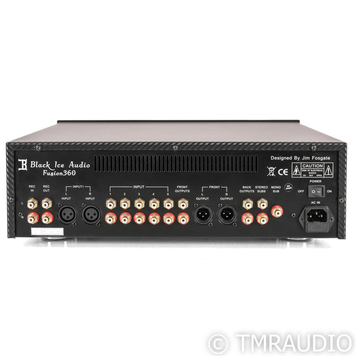 Black Ice Audio Fusion F360 Stereo Tube Preamplifier