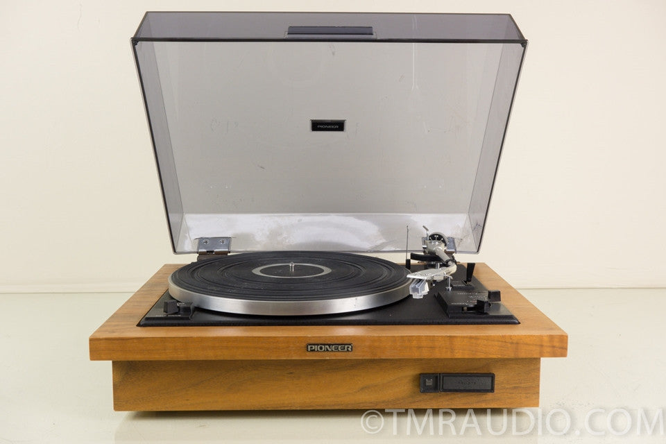 Pioneer PL-A35d Fully Automatic Vintage Turntable w/ AT92E Cart