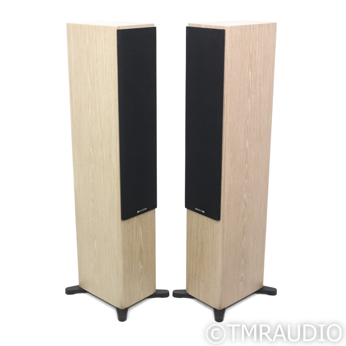 Dynaudio Evoke 50 Floorstanding Speakers; Blonde Wood Pair
