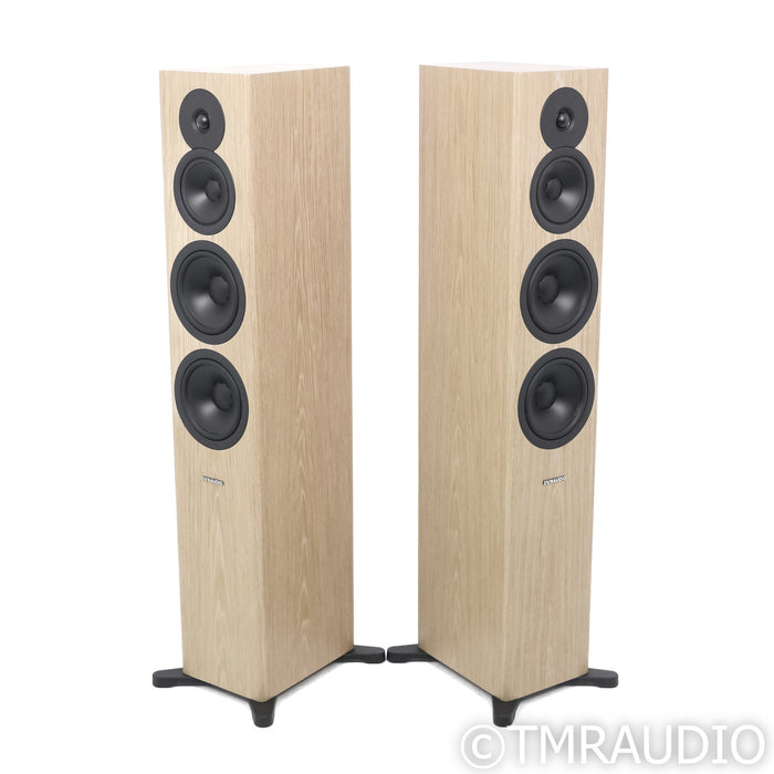 Dynaudio Evoke 50 Floorstanding Speakers; Blonde Wood Pair