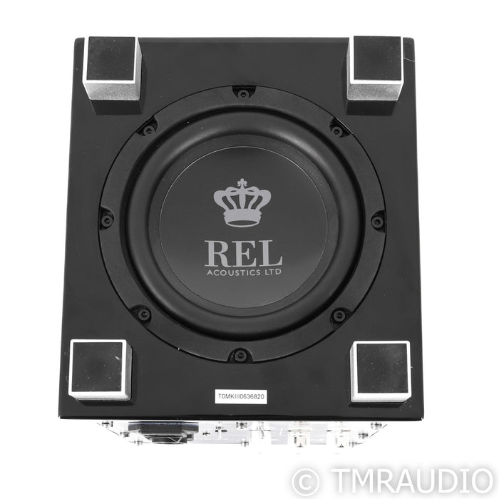 REL Tzero MkIII 6.5" Powered Subwoofer; Piano Black