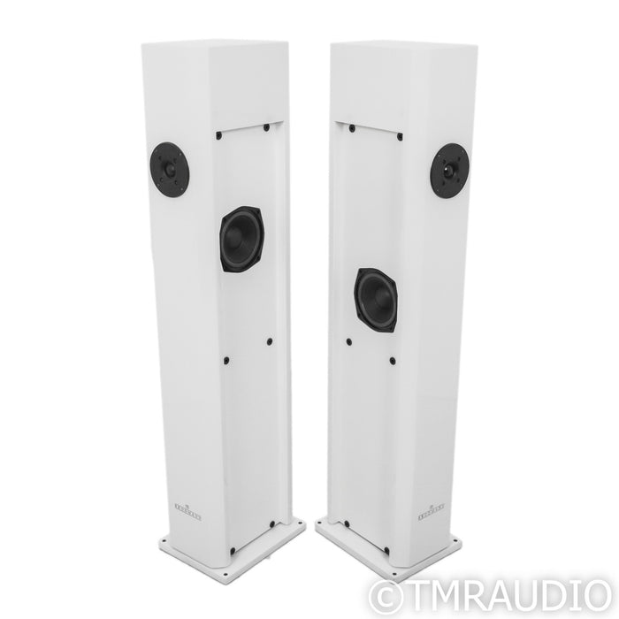 Brodmann Festival F2 Floorstanding Speakers; White Pair