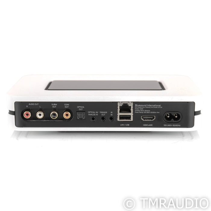 Bluesound Node N130 Wireless Network Streamer; Roon Ready; White