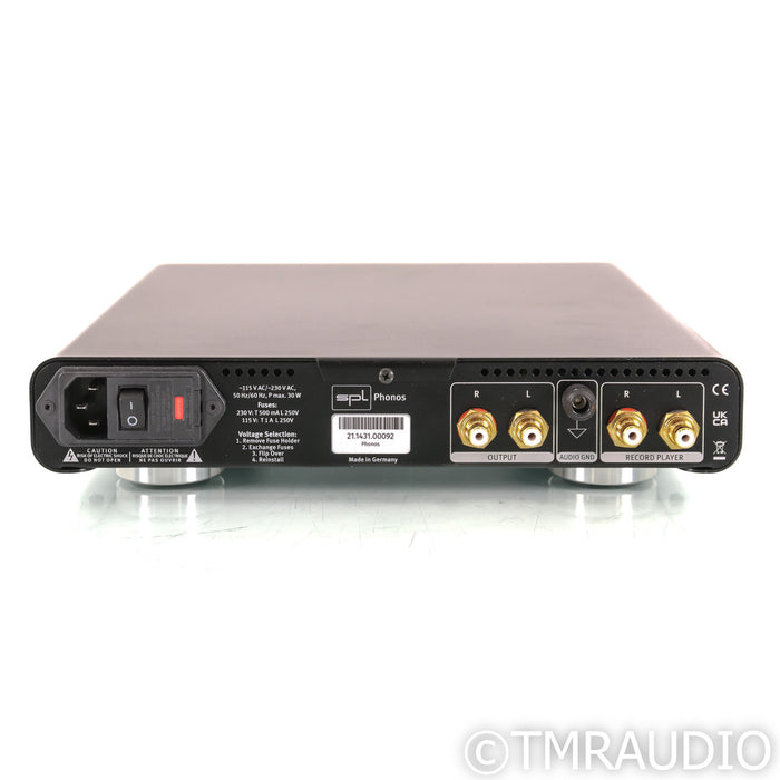 SPL Phonos MM / MC Phono Preamplifier; Silver