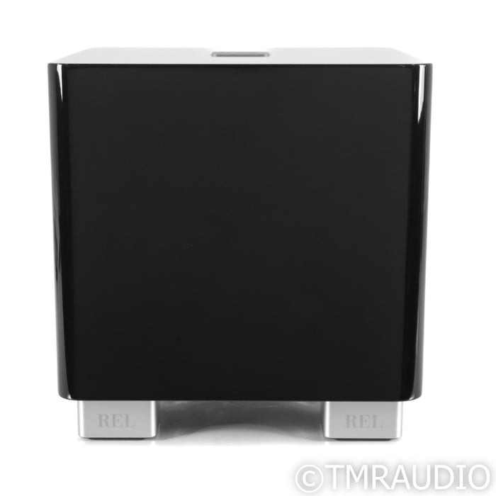 REL T/5x 8" Powered Subwoofer; Piano Black; T5x