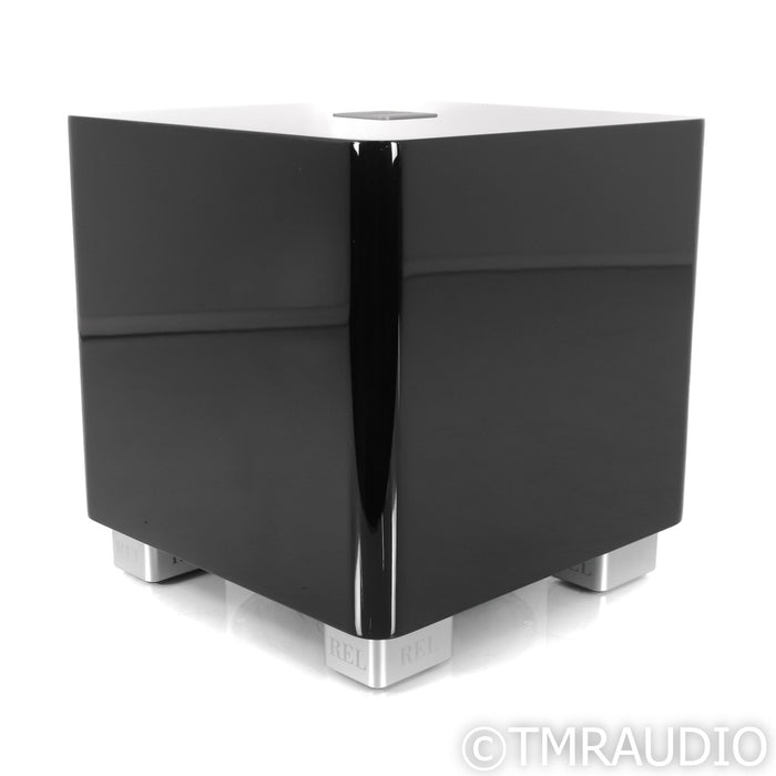 REL T/5x 8" Powered Subwoofer; Piano Black; T5x