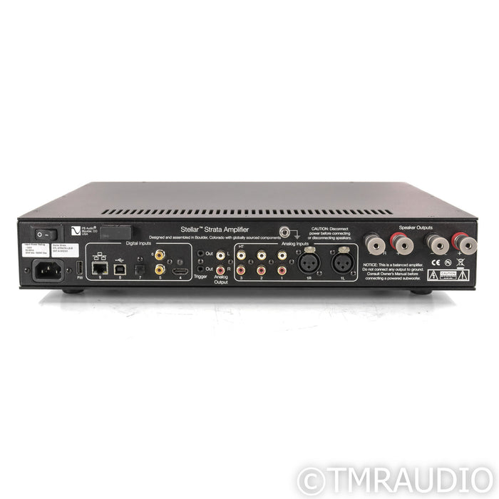 PS Audio Stellar Strata Stereo Integrated Amplifier; Black; Wireless