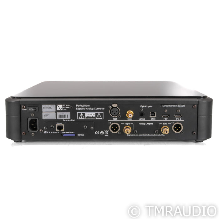 PS Audio PerfectWave DirectStream DAC w/ Bridge II; Roon Ready; Black