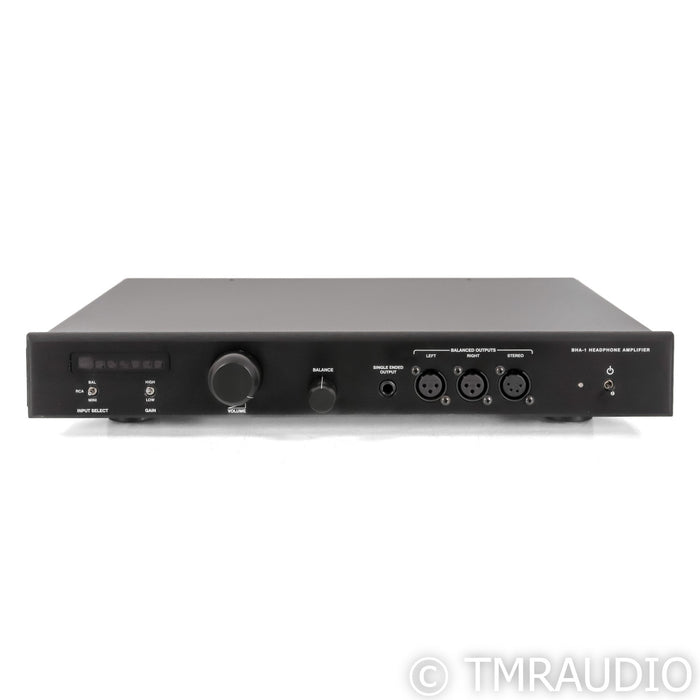 Bryston BHA-1 Headphone Amplifier; Black; 17" Faceplate