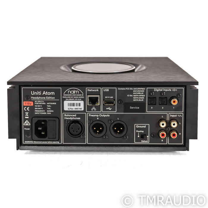 Naim Uniti Atom Headphone Edition DAC / Preamplifier; Wireless