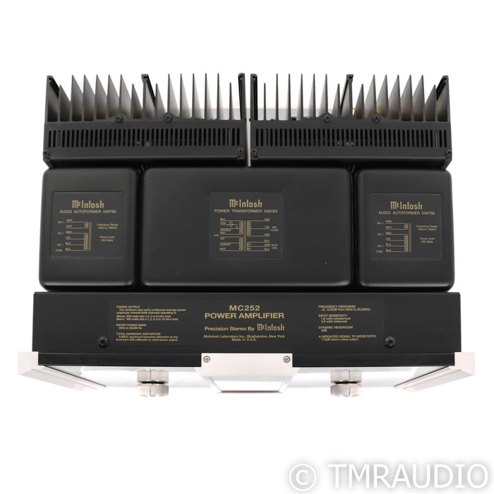 McIntosh MC252 Stereo Power Amplifier; MC-252