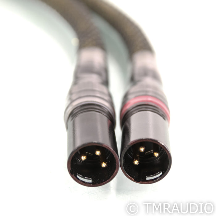 Acoustic Zen Absolute Copper XLR Cables; 1m Pair Balanced Interconnect