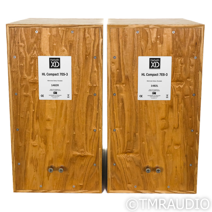 Harbeth HL Compact 7ES-3 XD Bookshelf Speaker; Tamo Ash Pair