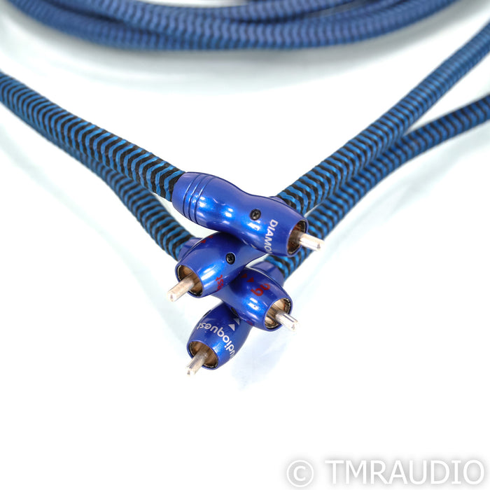 AudioQuest Diamondback RCA Cables; 2m Pair Interconnects