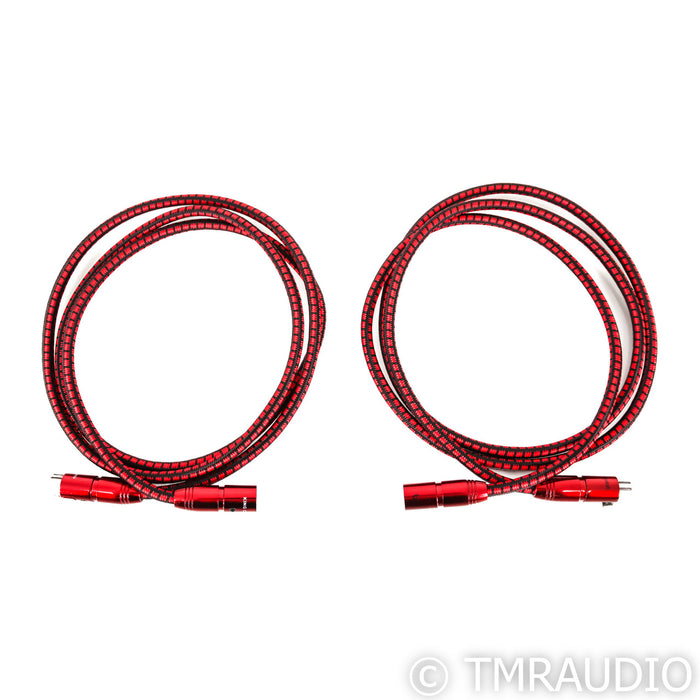 AudioQuest King Cobra XLR Cables; 2m Pair Balanced Interconnects