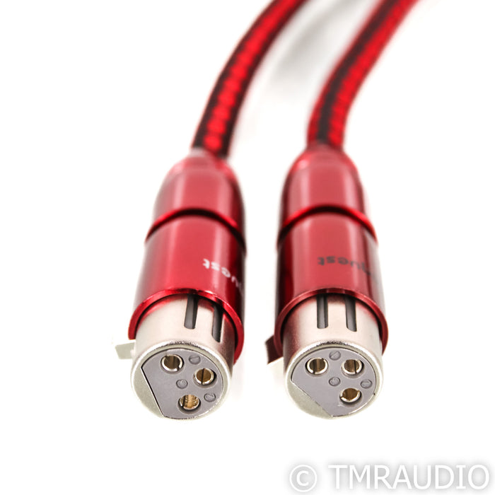 AudioQuest King Cobra XLR Cables; 2m Pair Balanced Interconnects