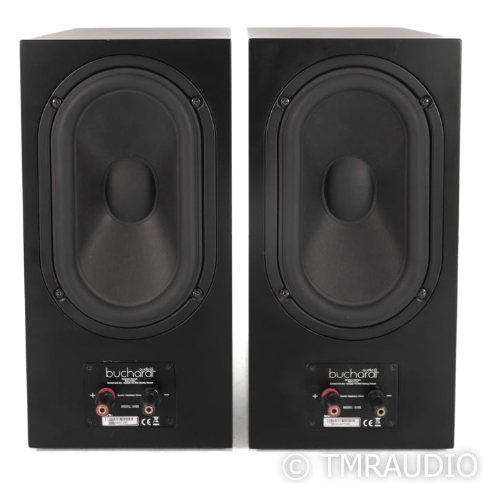 Buchardt S400 Bookshelf Speakers; S-400; Black Pair