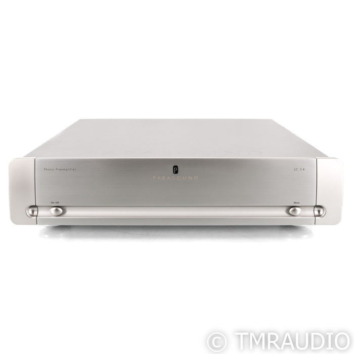 Parasound JC 3+ MM / MC Phono Preamplifier; Silver; JC3+